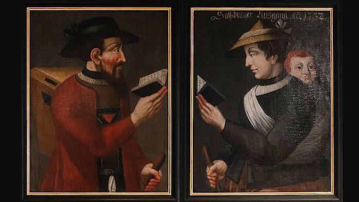 Portraits of Salzburg exiles