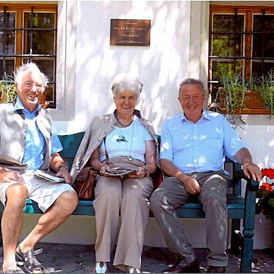 Alois Eder with Friederike Zaisberger and Hermann Mayrhofer