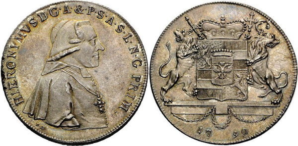 The return of Prince-Archbishop Colloredo‘s lions