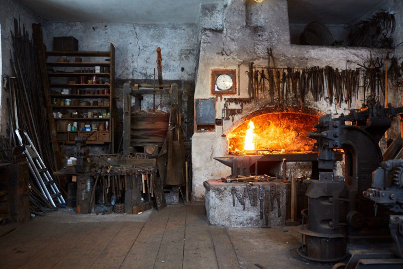 Bacheschneid in der Hüttschmiede