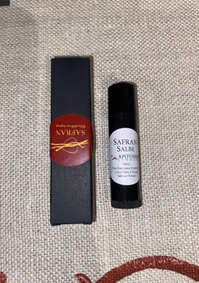 Lippenbalsam mit Safran