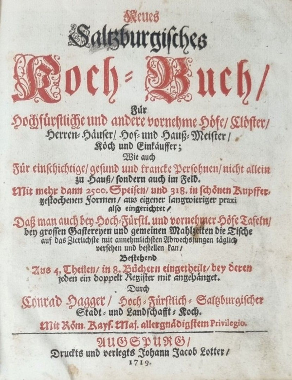 Neues Salzburgisches Kochbuch