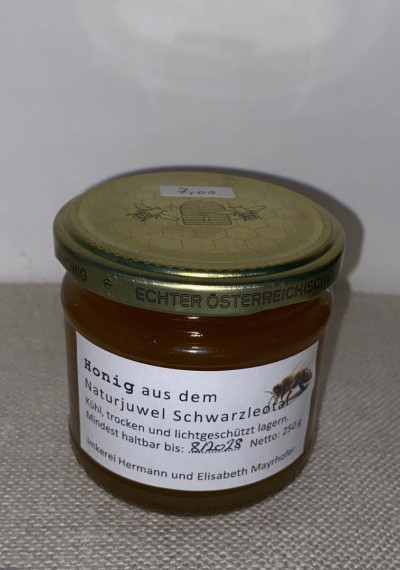 Honig aus dem Schwarzleotal 250 g