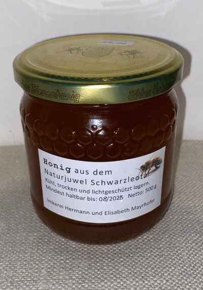 Honig aus dem Schwarzleotal 500 g