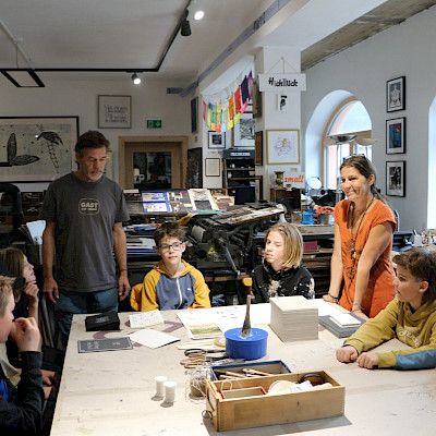 Buchbinderei Fuchs © Elfriede Feiersinger