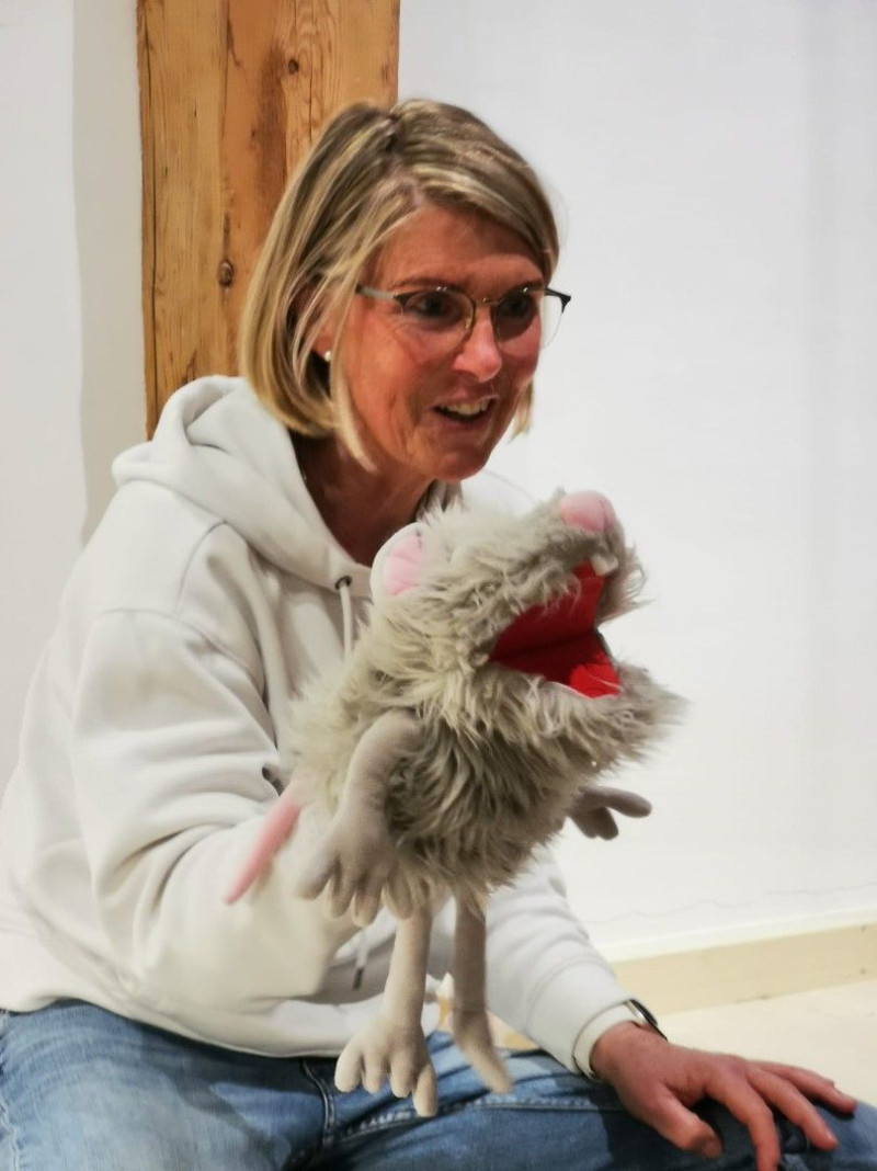 Gemeinsam mit Fipsi das Museum erkunden