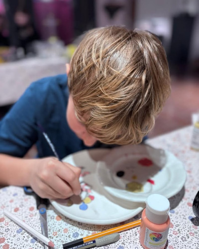 Post vom 13.02.2026 15:00 - ⚜️Impressionen vom Keramikmalen am 11.02.2026⚜️