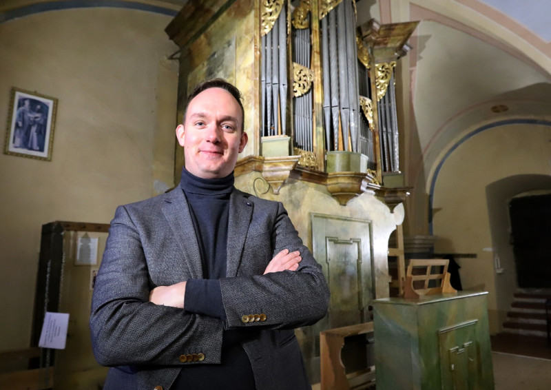 Orgelkonzert des slowakischen Organisten Matúš Kucbel